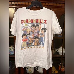 VINTAGE 2010 SIZE L DRAGONBALL Z Kanji Characters T-SHIRT Size LARGE RARE HTF